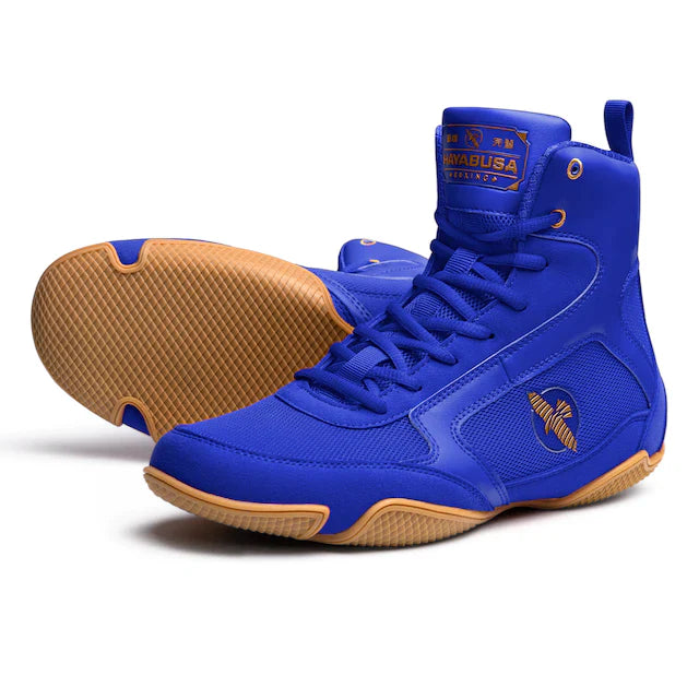 Hayabusa Pro Boxskór Bláir – Boxbúðin - Main Image