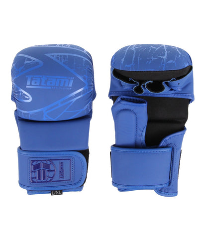 Tatami Obsidian 6oz MMA Sparring Gloves – Blue
