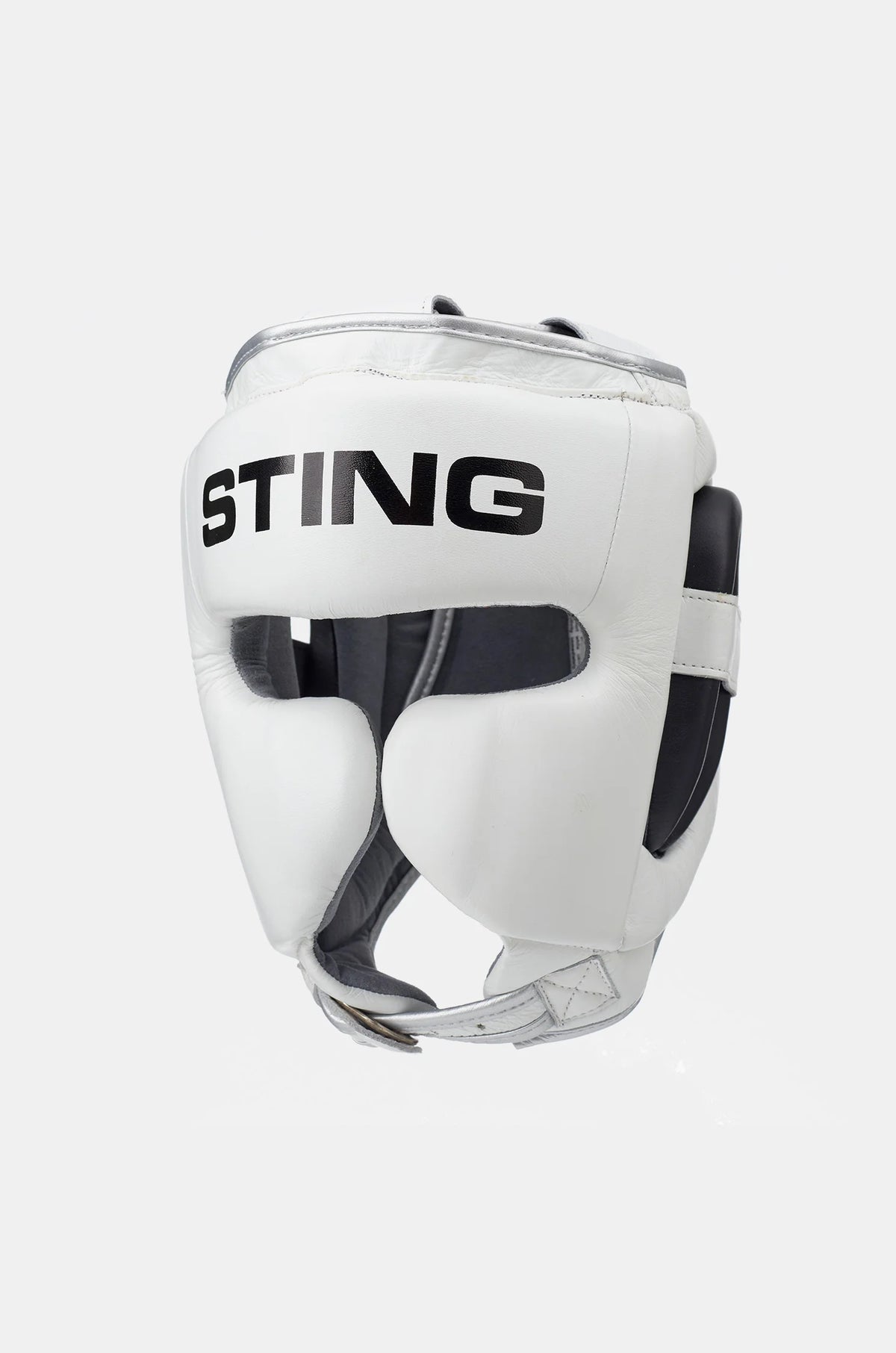 Sting Viper Gel Full Face Höfuðhlíf - Hvít/Svört