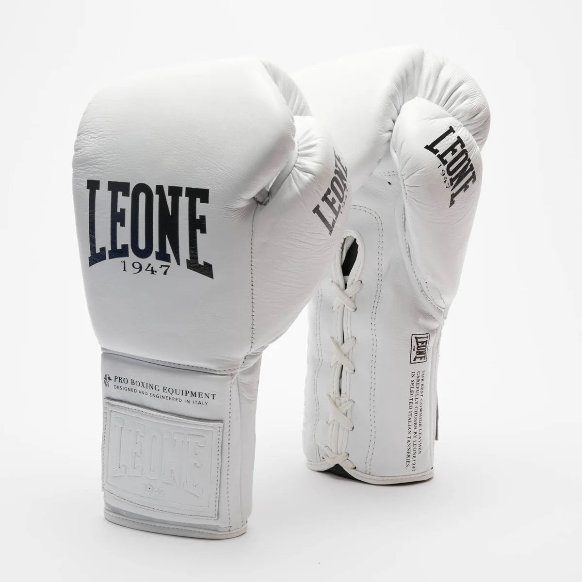 Leone The Greatest Boxhanskar reimdir - Hvítir