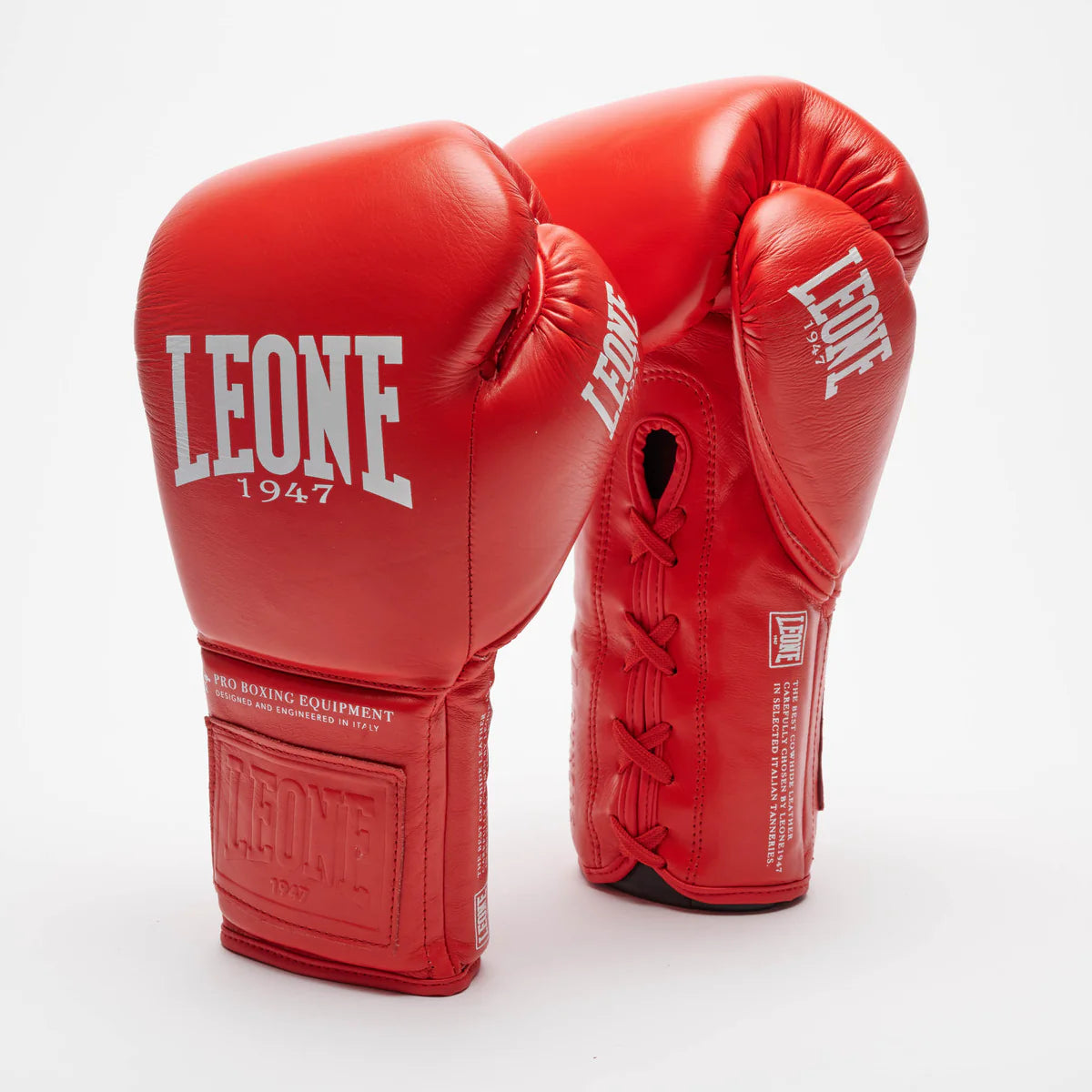 Leone The Greatest Boxhanskar reimdir - Rauðir