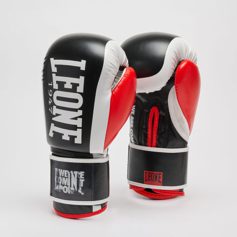 Leone Logo Wacs Boxhanskar- Svartir