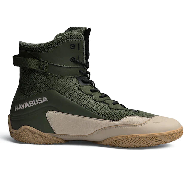 Hayabusa Talon Boxskór - Grænir/Tan
