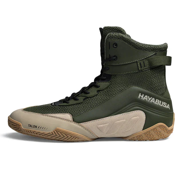 Hayabusa Talon Boxskór - Grænir/Tan