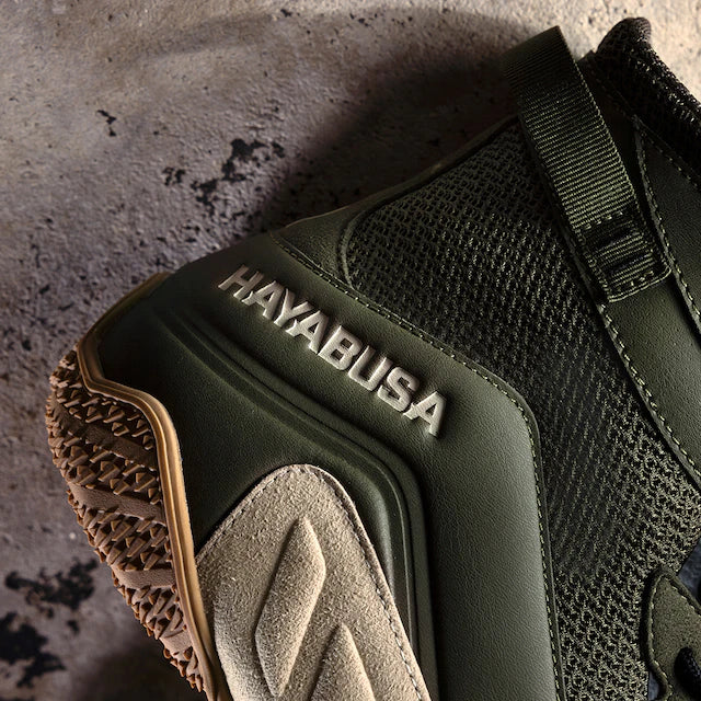 Hayabusa Talon Boxskór - Grænir/Tan