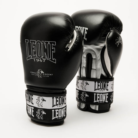 Leone Iconic boxhanskar - Svartir