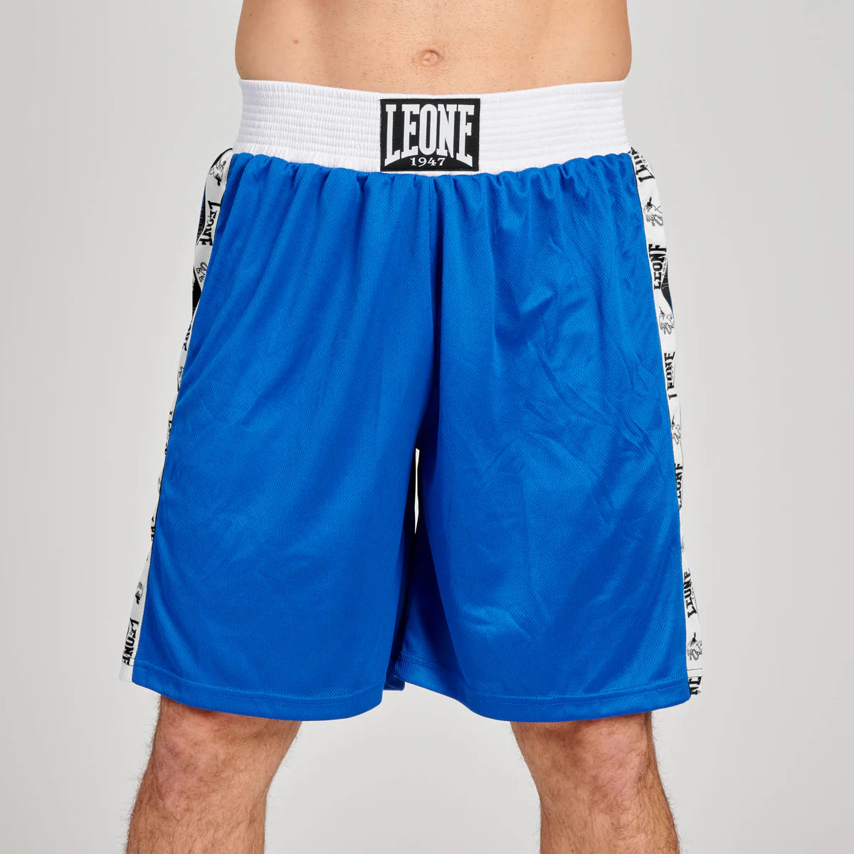 Leone Iconic box Stuttbuxur - Bláar