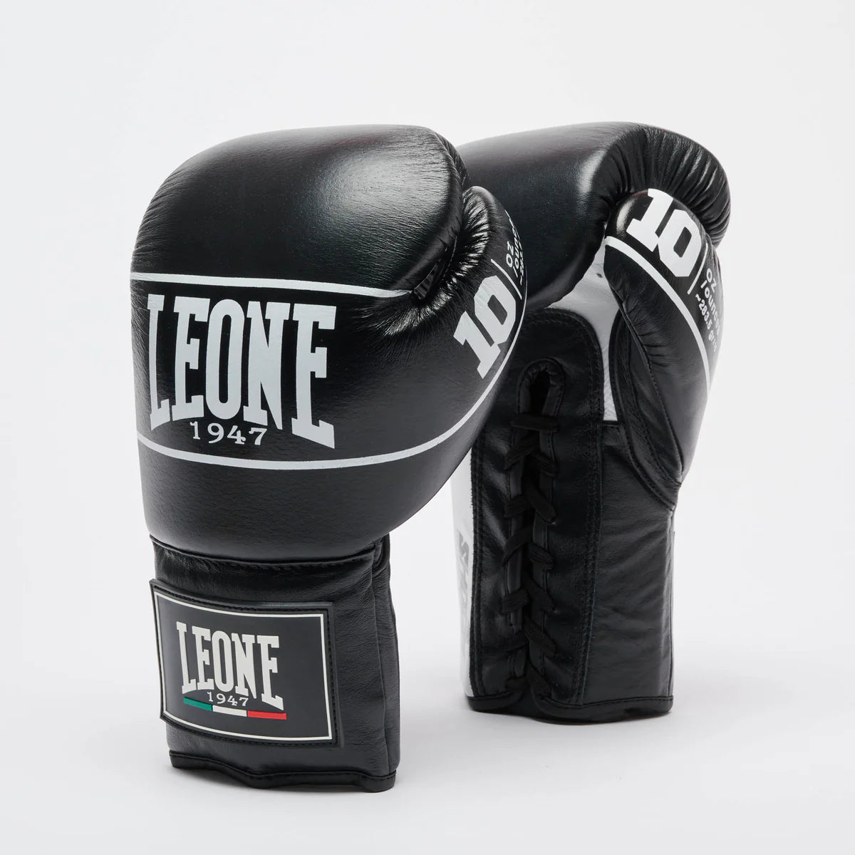 Leone Shock Pro Boxhanskar - Svartir
