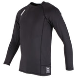 Tatami Black Nova Basic Long Sleeve Rash Guard