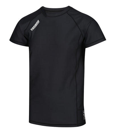 Tatami Black Nova Basic Short Sleeve Rash Guard