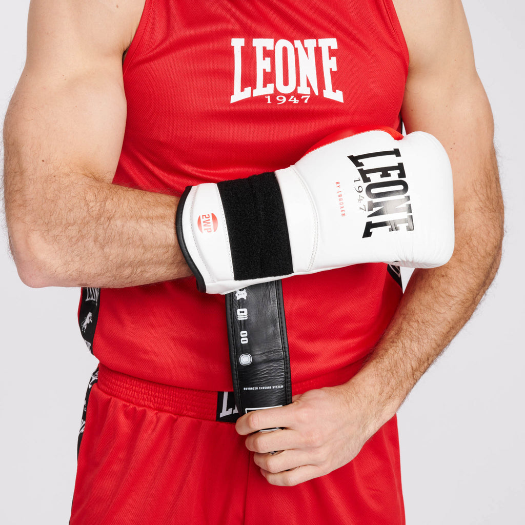 Leone IL Tecnico N3 Boxhanskar - Hvítir