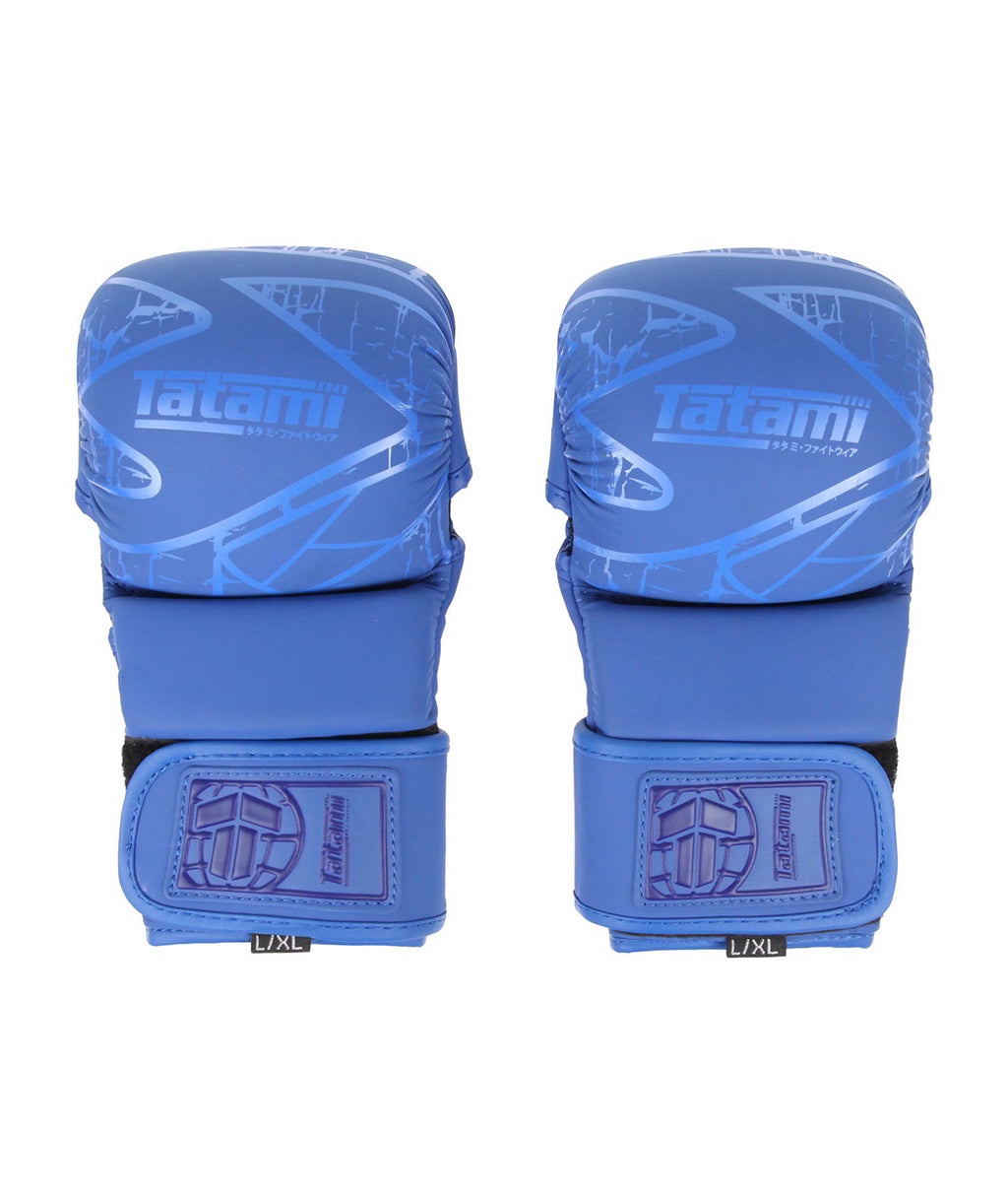 Tatami Obsidian 6oz MMA Sparring Gloves – Blue