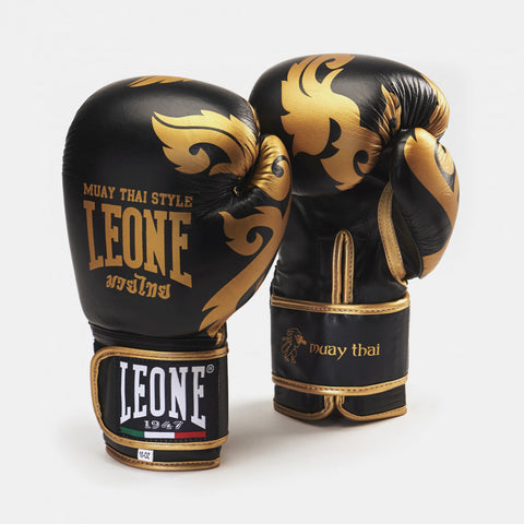 Leone MuayThai Boxhanskar svartir