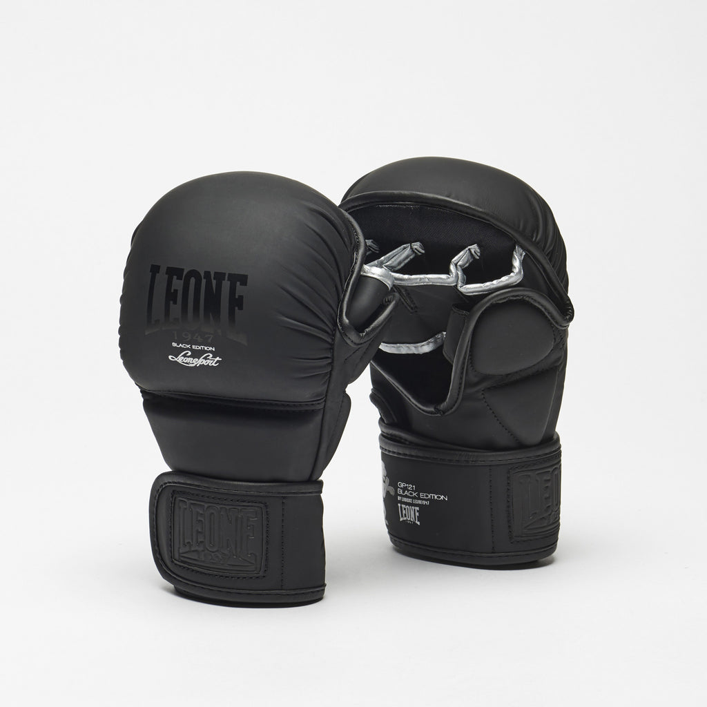 Leone MMA Sparrhanskar Black Edition