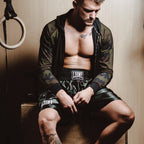 Leone Camo Box Stuttbuxur - tveir litir