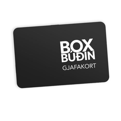 Gjafakort Boxbúðarinnar