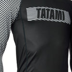 Tatami Essential 3.0 Long sleeve rash guard - Black & white