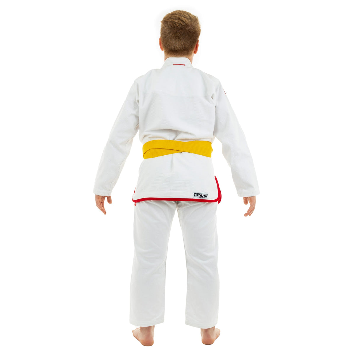 Tatami Complite Junior hvítur BJJ galli