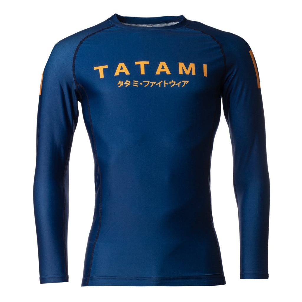 Tatami Katakana Long Sleeve Rash Guard