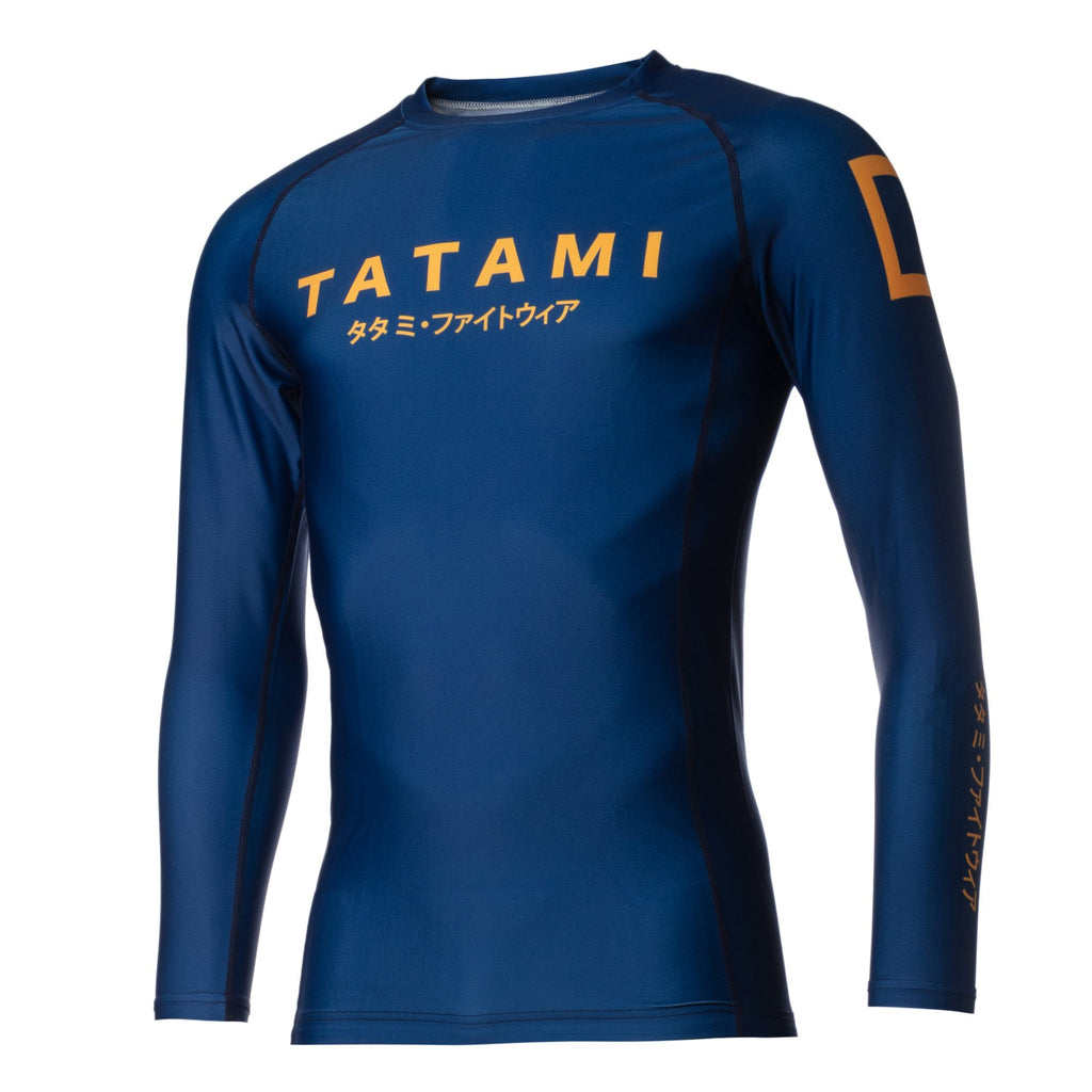 Tatami Katakana Long Sleeve Rash Guard