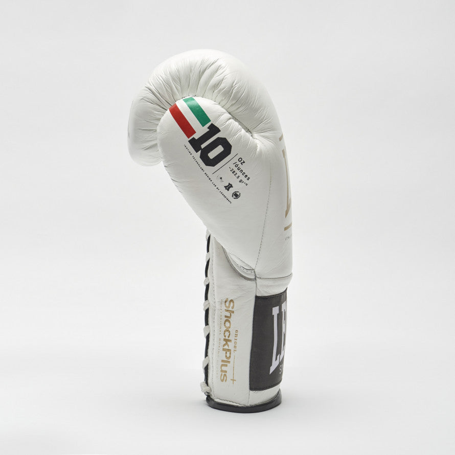 Leone Shock Plus Pro Boxhanskar - Hvítir