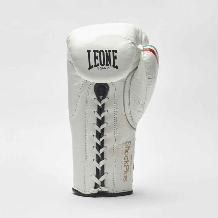 Leone Shock Plus Pro Boxhanskar - Hvítir