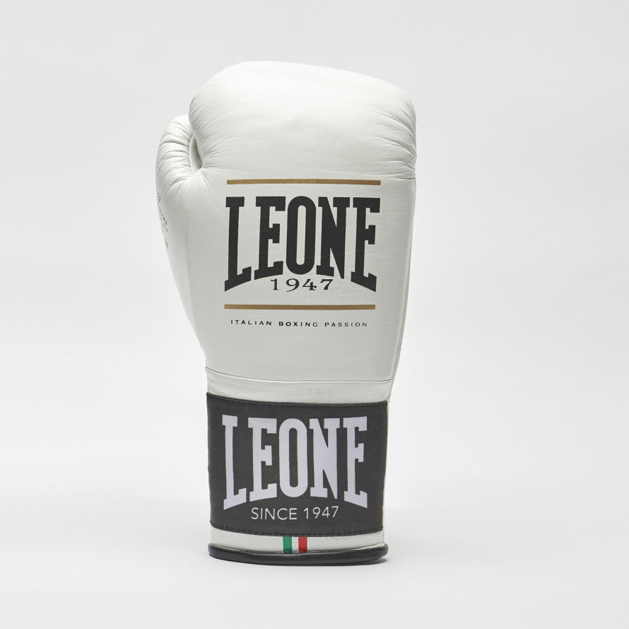 Leone Shock Plus Pro Boxhanskar - Hvítir