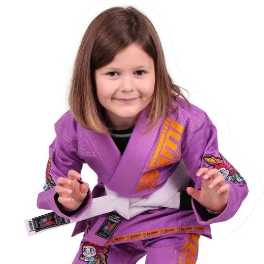 Meerkatsu Kids Animal Gi - Fjólublár
