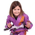 Meerkatsu Kids Animal Gi - Fjólublár
