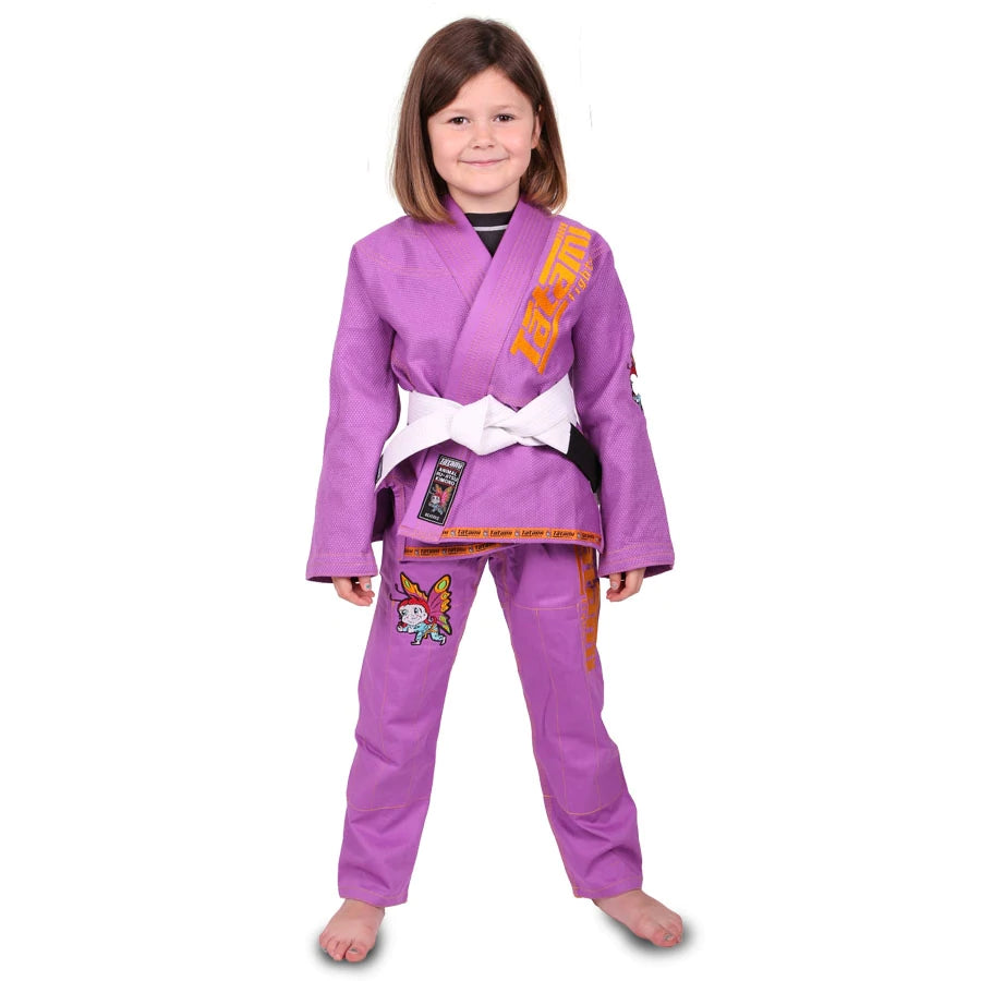 Meerkatsu Kids Animal Gi - Fjólublár
