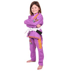 Meerkatsu Kids Animal Gi - Fjólublár