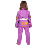 Meerkatsu Kids Animal Gi - Fjólublár